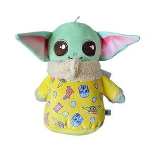 Starwars the mandalorian gro plush 8'  with Easter sweater